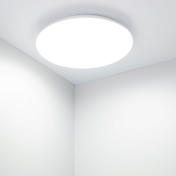 Светильник CL-FRISBEE-DIM-R300-18W Day4000-MIX (WH, 180 deg, 230V) (Arlight, IP54 Пластик, 3 года) Lednikoff