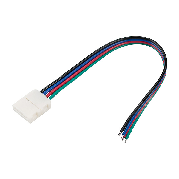 Коннектор выводной FIX-RGB-10mm-150mm-X1 (4-pin) (Arlight, -) Lednikoff