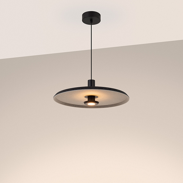 Светильник SP-KOTARO-R450-12W Warm3000 (BK-GR, 36 deg, 230V, TRIAC) (Arlight, IP20 Фетр, 3 года)