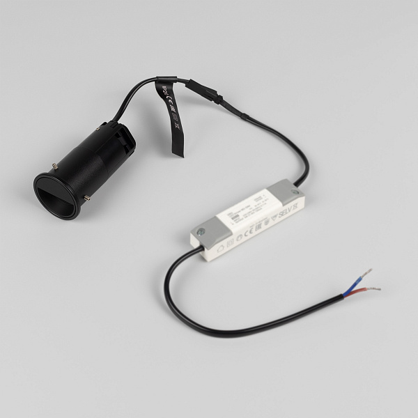 Светильник встраиваемый DL-VEILA-R39-6W Day4000 (Черный RAL9005, A44x46 deg, 230V) (Arlight, IP20 Металл, 5 лет) Lednikoff