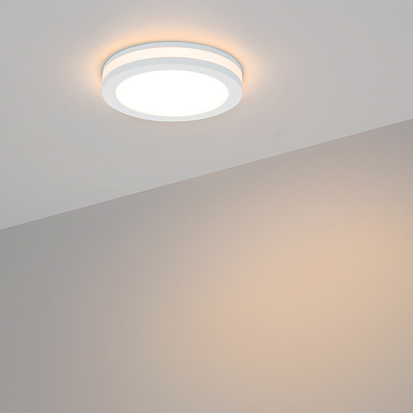 Светодиодная панель LTD-85SOL-5W Warm White (Arlight, IP44 Пластик, 3 года) Lednikoff