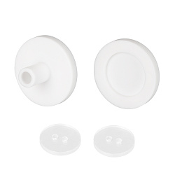 Заглушка MOONLIGHT-ROUND-30-CAP-SET-WH (Arlight, Пластик)