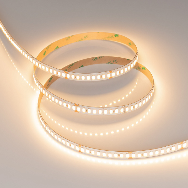 Светодиодная лента ULTRA-C180-10mm 24V Warm3000 (19.2 W/m, IP20, 5630, 5m) (Arlight, высок.эфф.200 лм/Вт) Lednikoff