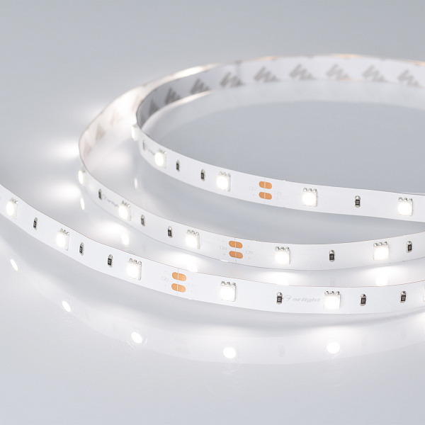 Светодиодная лента RT 2-5000 12V Day4000 (5060, 150 LED, LUX) (Arlight, 7.2 Вт/м, IP20) Lednikoff