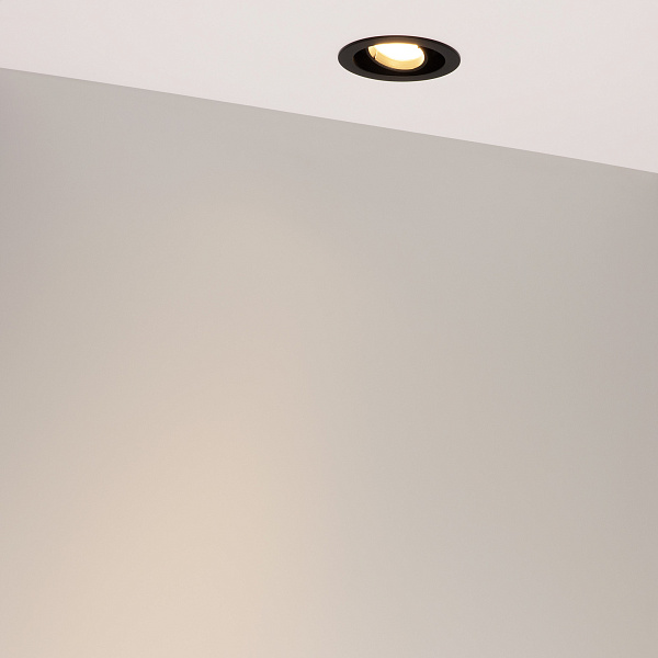 Светильник MS-VORTEX-BUILT-R90-12W Warm3000 (BK-BK, 40 deg, 230V) (Arlight, IP20 Металл, 5 лет) Lednikoff