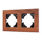 Рамка из натурального дерева FRM-XSILO-WD-2-NL (Arlight, -) Lednikoff