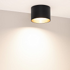 Светильник SP-BISCOTTO-R120-12W Warm3300-MIX (BK-GD, 80 deg, 230V) (Arlight, IP54 Металл, 5 лет) Lednikoff