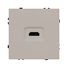 Механизм HDMI розетки SCT-NOBE-MHD1-SFPL-CA (Arlight, Кашемир) Lednikoff