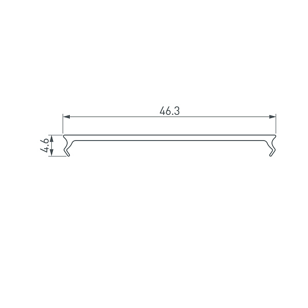 Экран матовый для KLUS-POWER-W50-F-10000 (Arlight, Пластик) Lednikoff