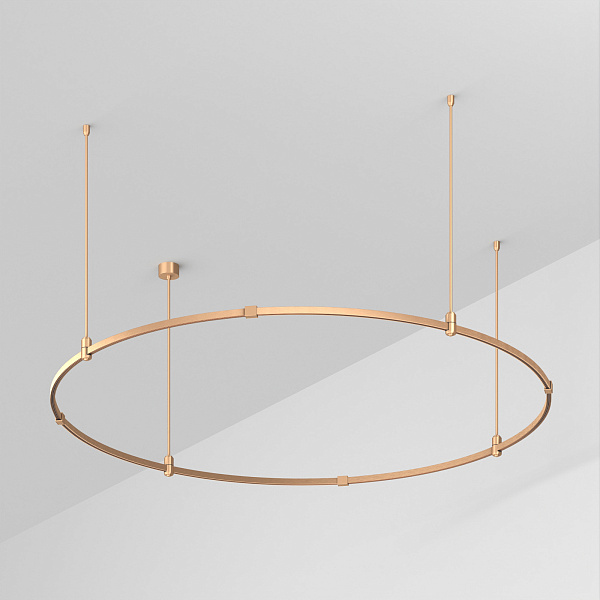 Основание ART-APRIORI-ROUND-ROD-400-R1500 (GD) (Arlight, IP20 Металл, 3 года)