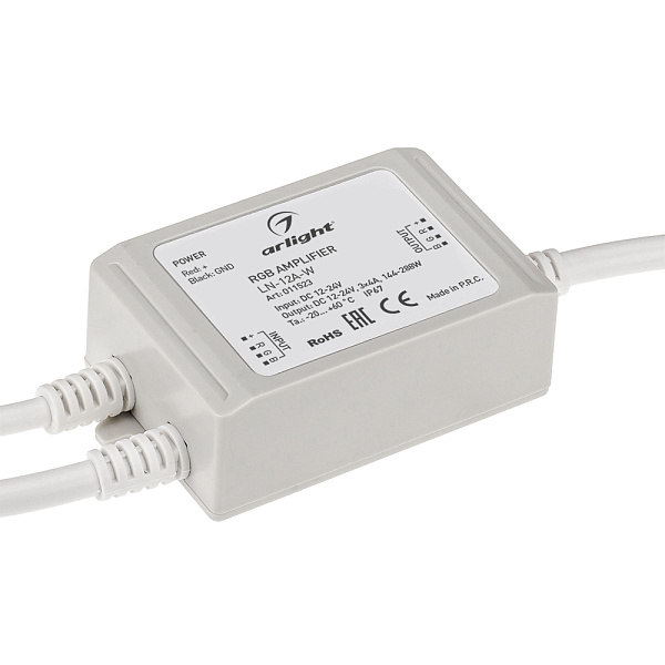 RGB-усилитель LN-12A-W (12/24V, 144/288W) (Arlight, -) Lednikoff