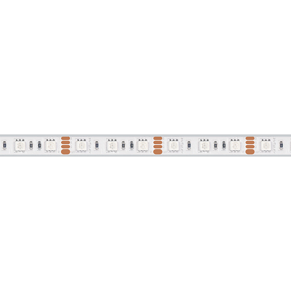 Светодиодная лента RTW 2-5000PS 12V RGB 2x (5060, 300 LED, LUX) (Arlight, 14.4 Вт/м, IP67) Lednikoff
