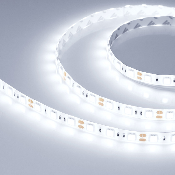Светодиодная лента RTW 2-5000SE 12V Cool 2x (5060, 300 LED, LUX) (Arlight, 14.4 Вт/м, IP65) Lednikoff