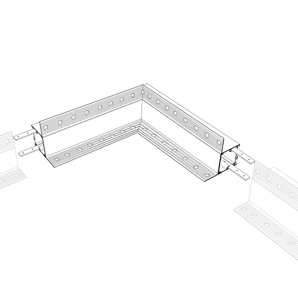 Угол SL-LINIA32-FANTOM-EDGE внутренний (Arlight, Металл) Lednikoff