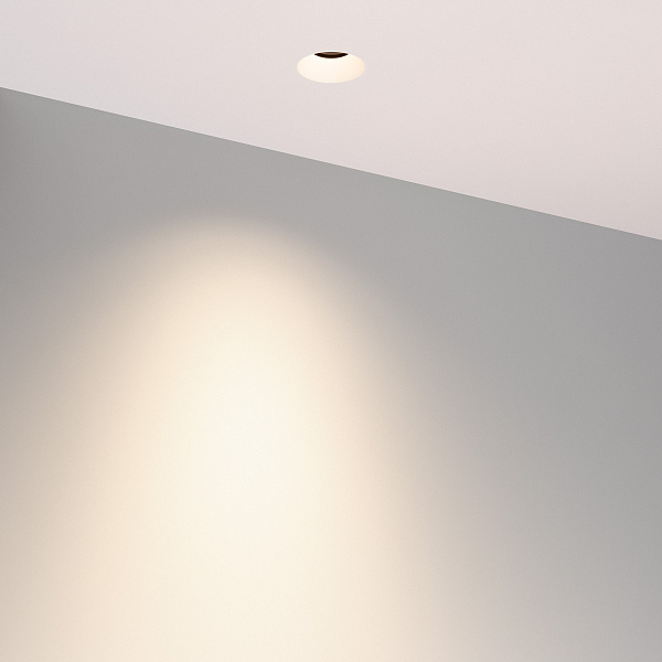 Светильник MS-RIALTO-TRIMLESS-R40-9W Day4000 (WH, 36deg, 230V) (Arlight, IP20 Металл, 5 лет) Lednikoff