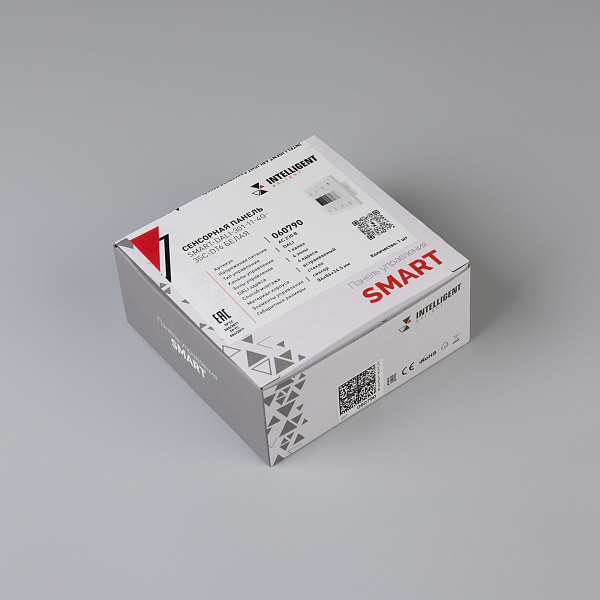 INTELLIGENT ARLIGHT Сенсорная панель SMART-DALI-301-11-4G-3SC-DT6 Белая (230V, встраиваемая, 2.4G) (IARL, IP20 Пластик, 5 лет) Lednikoff