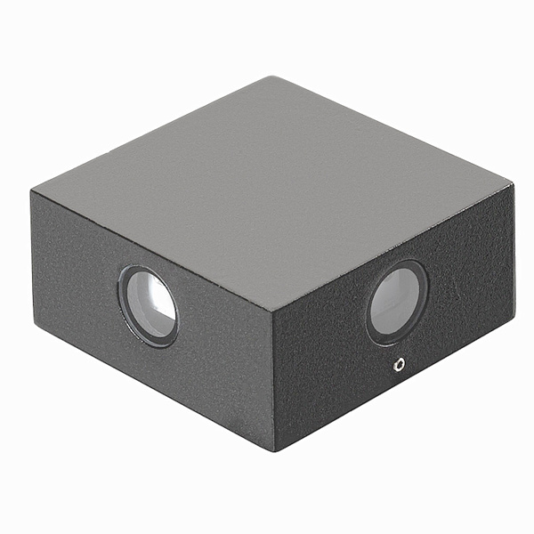 Светильник LGD-Wall-Quad-76G-8W Warm White (Arlight, IP54 Металл, 1 год) Lednikoff