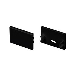 Комплект заглушек FANTOM-BENT-W21 BLACK (Arlight, Пластик)