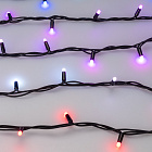 Светодиодная гирлянда ARD-STRING-PRO-10000-BLACK-100LED-MILK-LIVE RGB-DMX (24V, 10W) (Ardecoled, IP65) Lednikoff