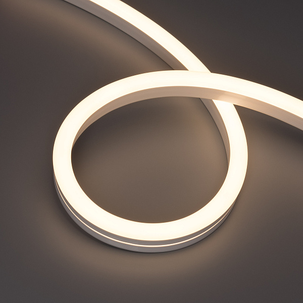 Светодиодная лента герметичная HALO-SIDE-A160-15x25mm 24V Warm3000 (10 W/m, IP67, 5m, wire x1) (Arlight, Вывод прямой, 3 года) Lednikoff