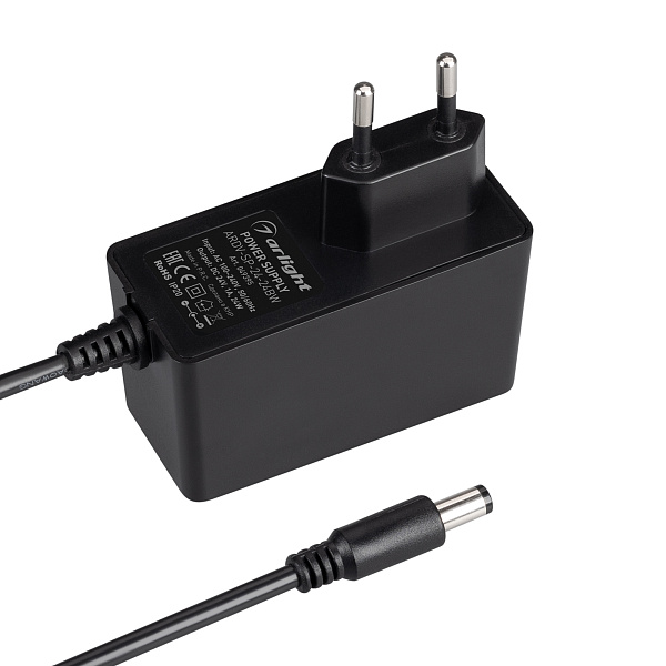 Блок питания ARDV-SP-24-24BW (24V, 1A, 24W) (Arlight, Адаптер, 5 лет) Lednikoff