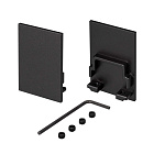 Заглушка SL-COMFORT-3551 BLACK глухая (Arlight, Металл) Lednikoff