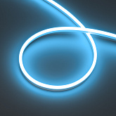 Светодиодная лента герметичная HALO-SIDE-A168-6x13mm 24V Lake Blue (10 W/m, IP67, 2835, 5m) (Arlight, Силикон)
