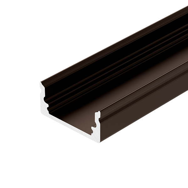 Профиль LINE-1708-2000 ANOD BROWN DEEP (Arlight, Алюминий) Lednikoff
