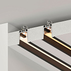 Профиль SL-COMFORT-2322-F-2000 ANOD BLACK (Arlight, Алюминий) Lednikoff