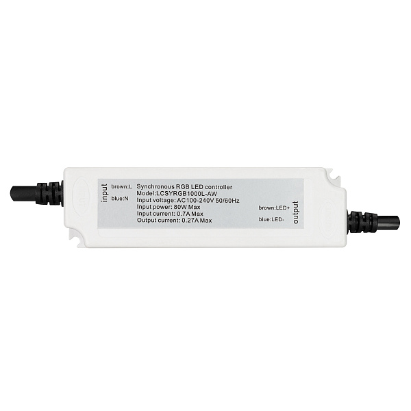 Контроллер ARD-CLASSIC-SYNC-RGB-1000LED Black (230V, 80W, RF ПДУ) (Ardecoled, Закрытый) Lednikoff
