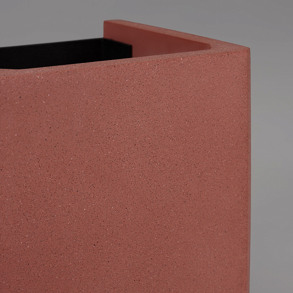 Светильник LGD-PERAN-WALL-S120x120-6W Warm3000 (Beige red, 0-80 deg, 230V) (Arlight, IP65 Бетон, 3 года) Lednikoff