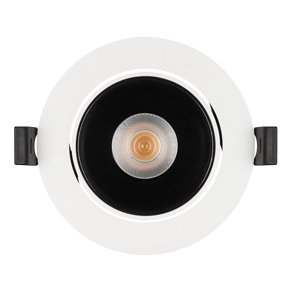 Светильник MS-FORECAST-BUILT-TURN-R102-12W Warm3000 (WH-BK, 32 deg, 230V) (Arlight, IP20 Металл, 5 лет) Lednikoff