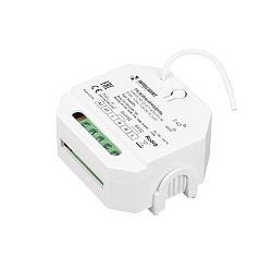 INTELLIGENT ARLIGHT Релейный модуль SMART-701-72-WTI-WTO-PS-IN (230V, 1x15A, TUYA Wi-Fi, 2.4G) (IARL, IP20 Пластик, 5 лет)