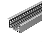 Профиль с экраном S2-LINIA69-F-2500 ANOD+OPAL (Arlight, Алюминий) Lednikoff