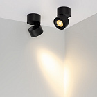 Светильник SP-POINT-SURFACE-R85-12W Warm3200-MIX (BK, 15 deg, 230V) (Arlight, IP20 Металл, 5 лет) Lednikoff