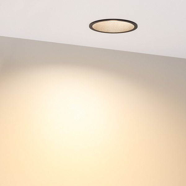 Светильник MS-BREEZE-BUILT-R82-9W Warm2700 (BK, 80 deg, 230V) (Arlight, IP20 Металл, 5 лет) Lednikoff