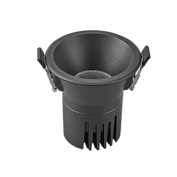 Светильник MS-FLOW-BUILT-R85-12W Warm3000 (BK, 55 deg, 230V) (Arlight, IP20 Металл, 5 лет)
