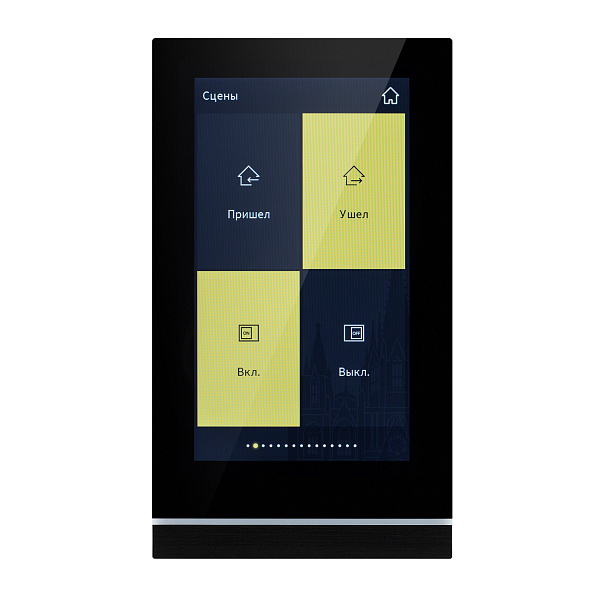 INTELLIGENT ARLIGHT Панель сенсорная KNX-113-51-MULTI-V5-IN (20-30V) (IARL, IP20 Пластик, 2 года) Lednikoff
