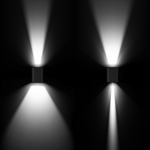 Светильник LGD-Wall-Vario-J2B-12W Warm White (Arlight, IP54 Металл, 3 года) Lednikoff