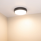 Светильник LGD-GIRO-R175-10W Warm3000 (GR, 110 deg, 230V) (Arlight, IP54 Металл, 3 года) Lednikoff