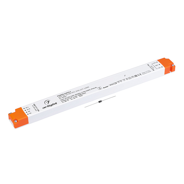 Блок питания ARV-SP-24100-PFC-DT8-CCT-LONG (24V, 4.16A, 100W) (Arlight, IP20 Пластик, 5 лет) Lednikoff