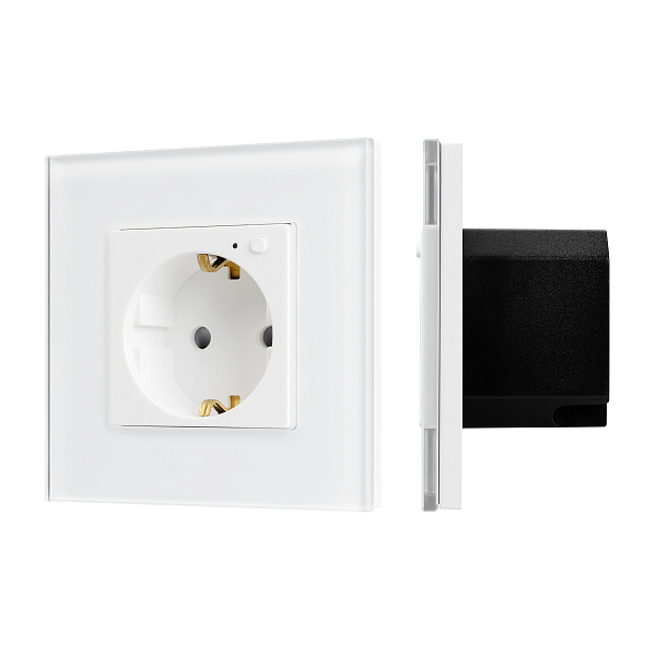 Розетка электрическая с Zigbee управлением SCT-OMALI-EUZB1-PL-WH (240V, 16A, Zigbee) (Arlight, -) Lednikoff