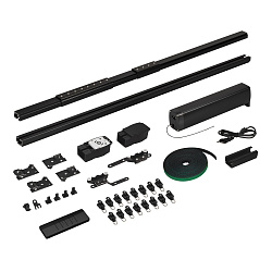 Карниз для штор с электроприводом CNK-M1-TY-RF-2M-BK (Arlight, IP20 Металл, 5 лет)