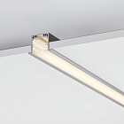 Профиль с экраном SL-LINIA49-F-2500 ANOD+OPAL (Arlight, Алюминий) Lednikoff