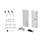 Заглушка S2-WALL-X2-H128 Silver (Arlight, Пластик) Lednikoff