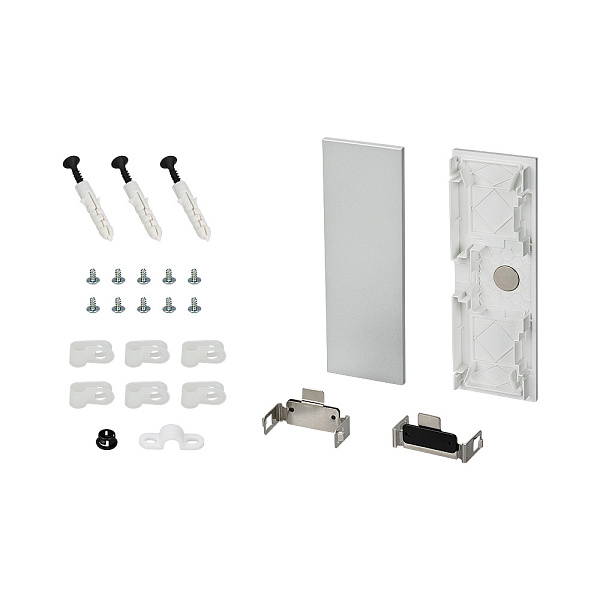 Заглушка S2-WALL-X2-H128 Silver (Arlight, Пластик) Lednikoff