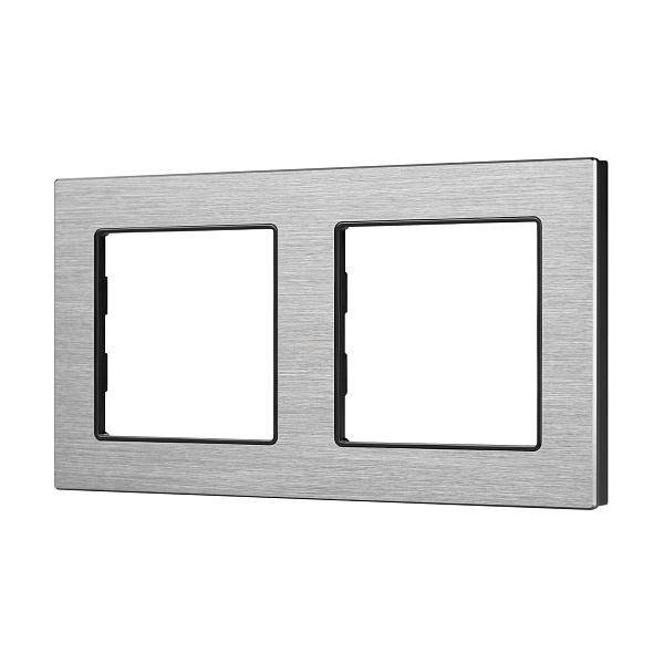 Рамка алюминиевая FRM-PRESTO-ALS-2-GR (Arlight, -) Lednikoff