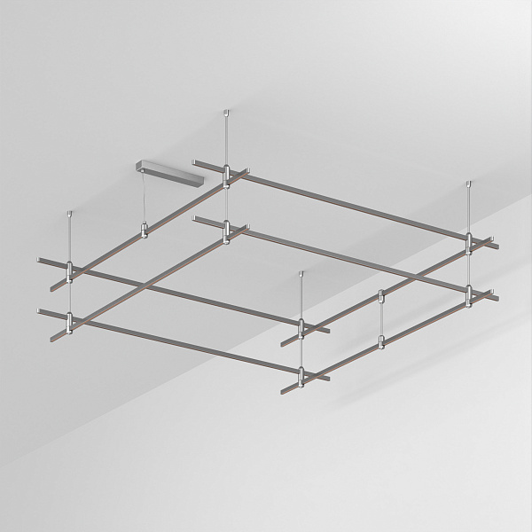 Основание ART-APRIORI-QUADRAT-2-ROD-400-2000x2000 (TN) (Arlight, IP20 Металл, 3 года)