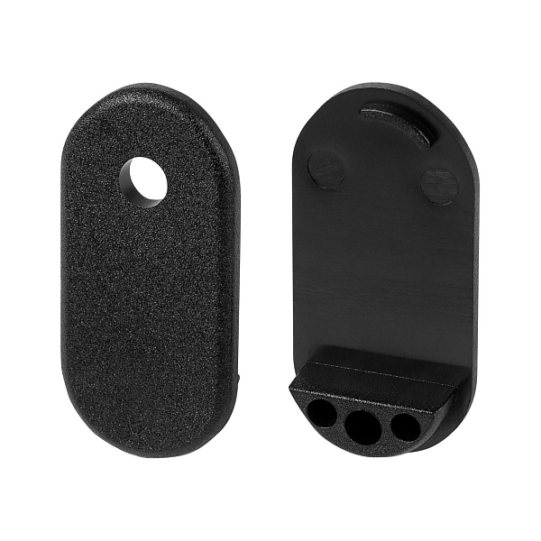 Комплект заглушек WARDROBE-1530 BLACK (Arlight, Пластик) Lednikoff