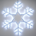Фигура ARD-SNOWFLAKE-M4-750x750-324LED White (230V, 18W) (Ardecoled, IP65) Lednikoff